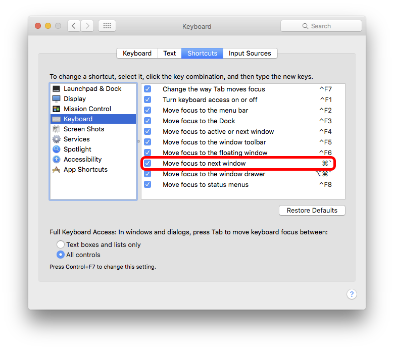 google chrome shortcut for closing tab mac